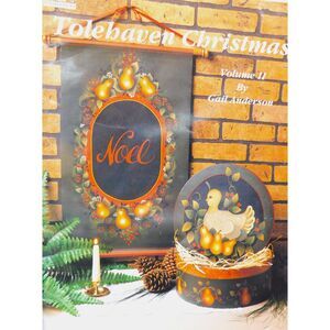 Tolehaven Vol. 2 Christmas Book Vintage 1991 Tole Painting